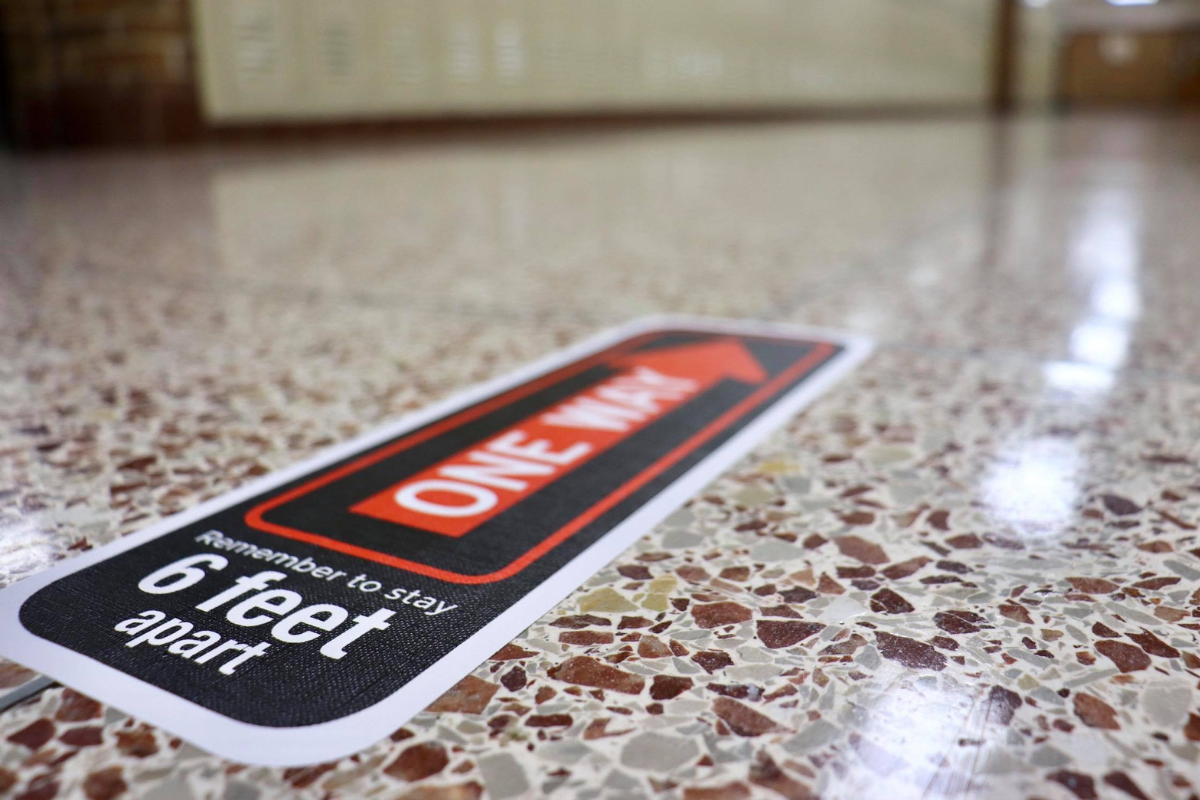 Floor Graphics: Required Lamination & Slip Ratings Explained