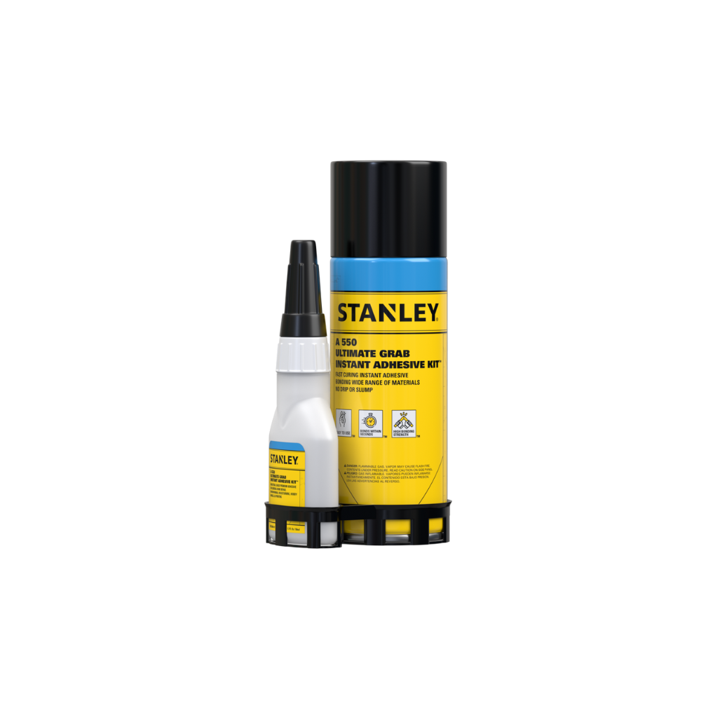 STANLEY Ultimate Grab- Instant Adhesive Kit 6 Pack