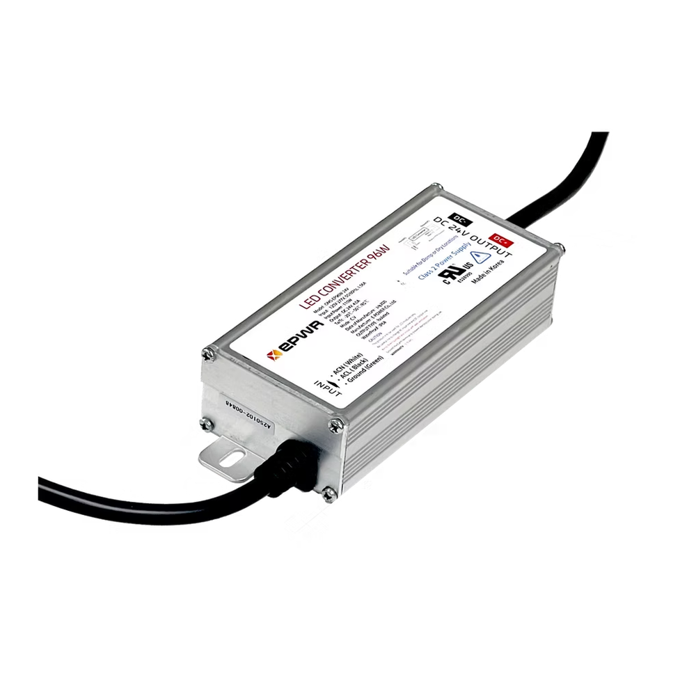 EPWR 24 Volt - 96 Watt LED Power Supply IP68, Class 2 UL Certified