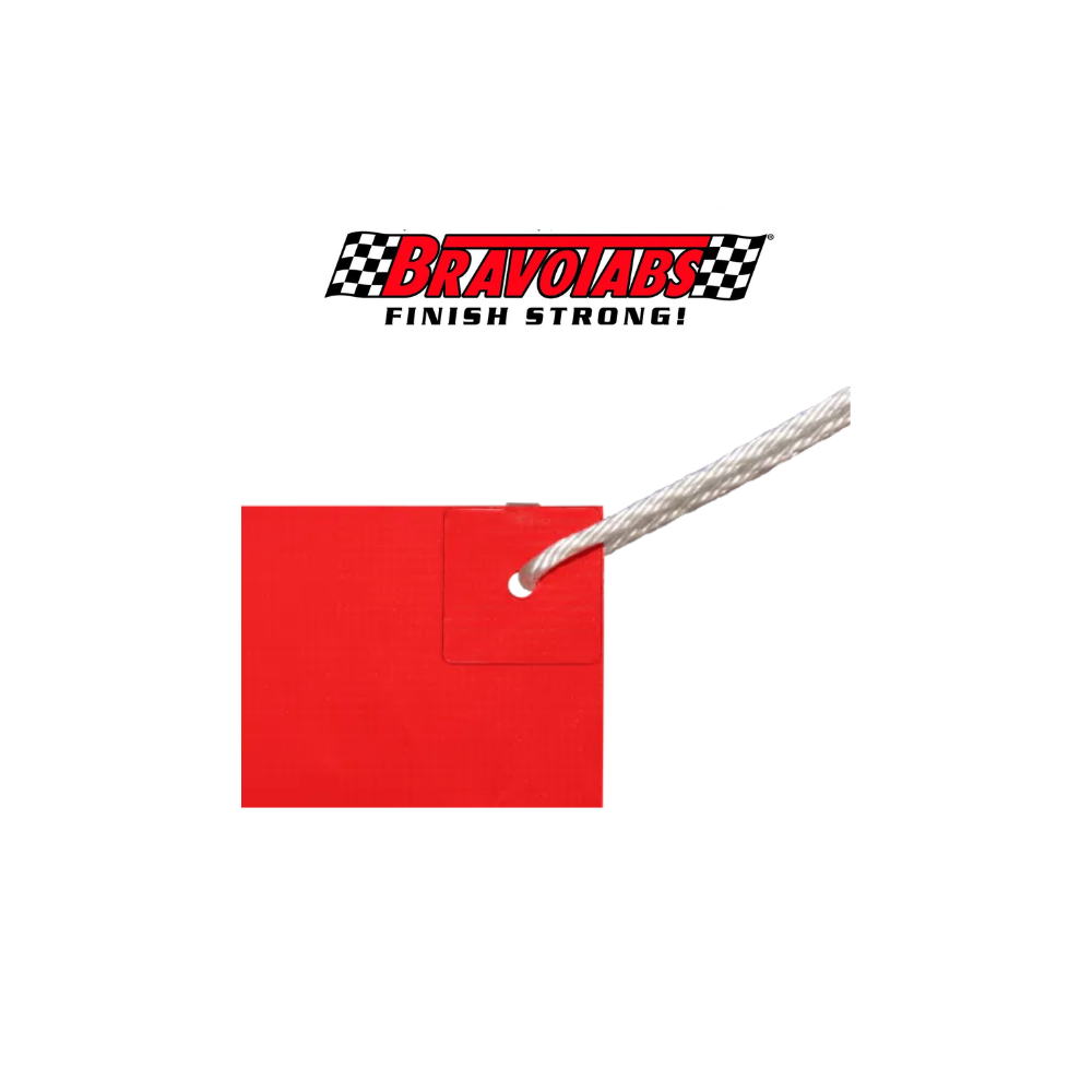 Banner Ups BravoTabs Clear Adhesive Banner Tabs Pack of 100