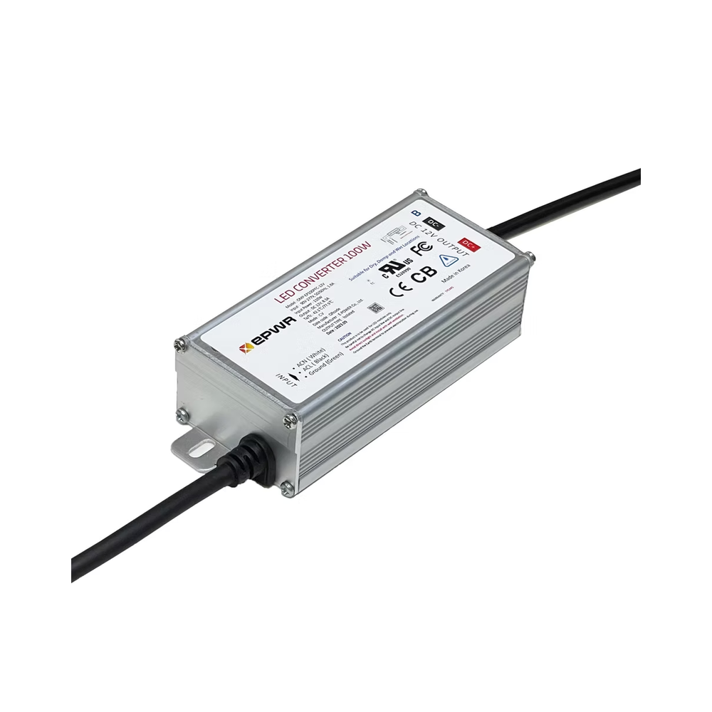 EPWR 12 Volt - 100 Watt LED Power Supply IP68