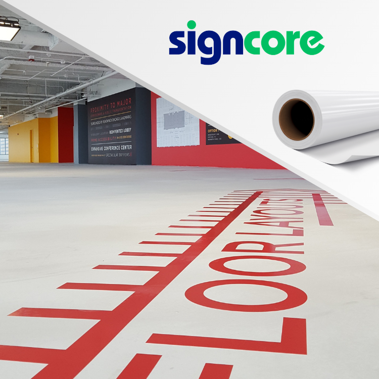 SignCore Semi-Rigid Air Egress Removable Vinyl Film 6.0 mil