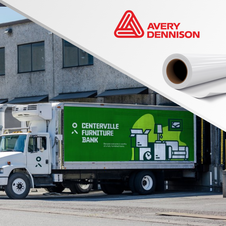 Avery Dennison MPI 2126 Matte Hi-Tack Permanent Film