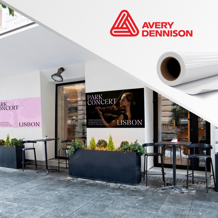 Avery Dennison MPI 3302 Gloss Opaque Removable Vinyl Film