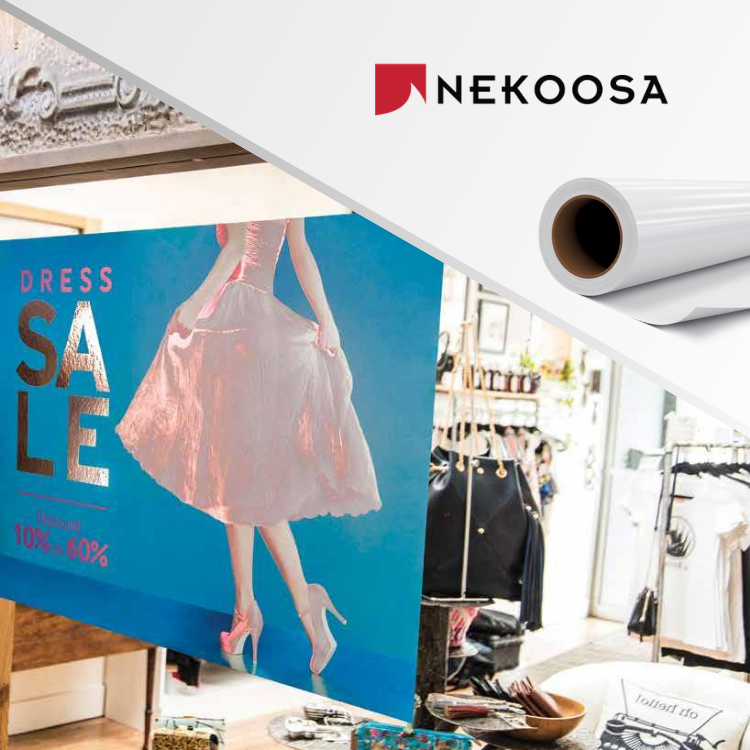 Nekoosa VinylEfx Printable Metallized Vinyl