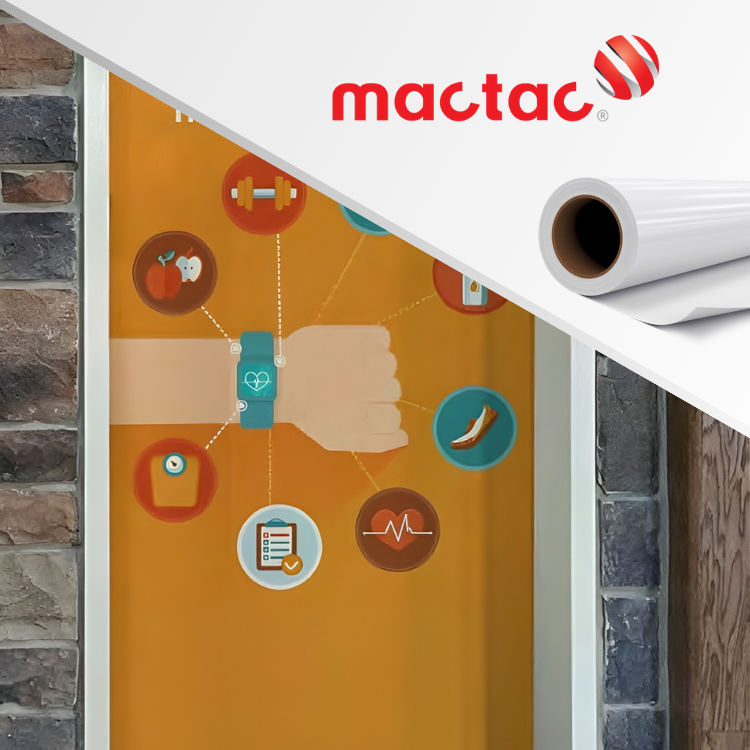 Mactac Roodle Matte White Removable
